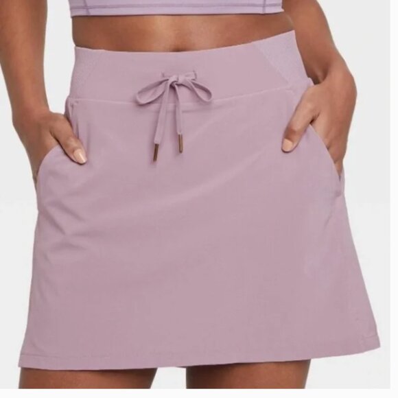 Women's Stretch Woven Skort, All in Motion™ Absolute Mauve XXL Sporty Athlesiure - Picture 1 of 11